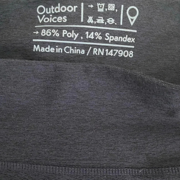 Outdoor Voices TechSweat Two Tone Leggings - Picture 5 of 6